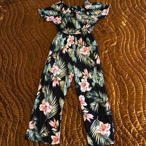 Vintage Floral Jumpsuit